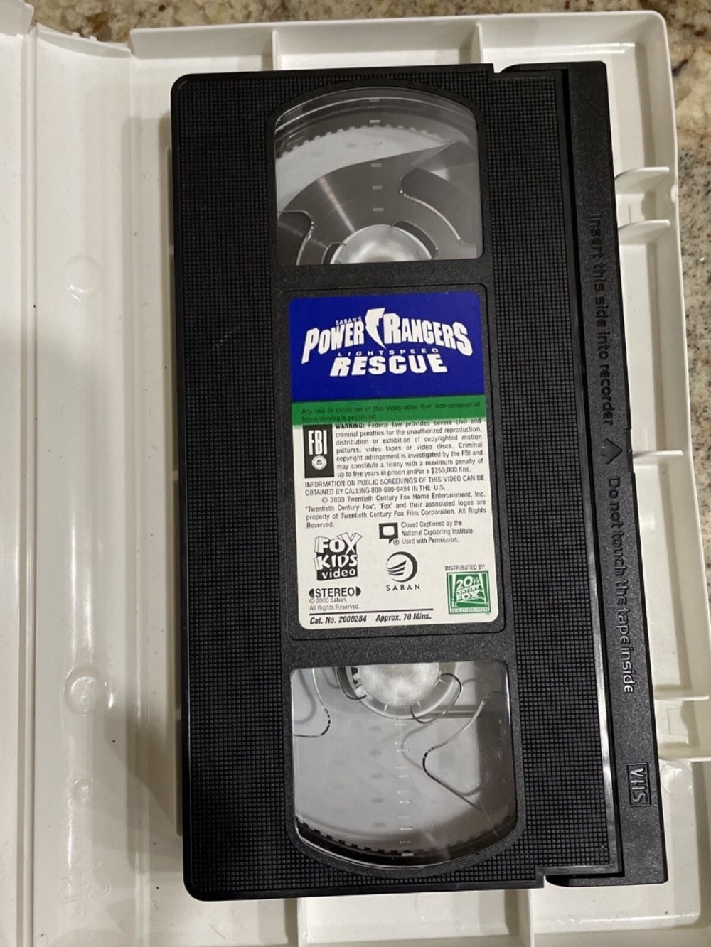 Power Rangers Lightspeed Rescue (VHS, 2000) - Picture 3 of 3